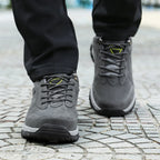 Men's Walking Shoes Orthopedic Insole Water-Repellent Upper & Non-Slip Outsole