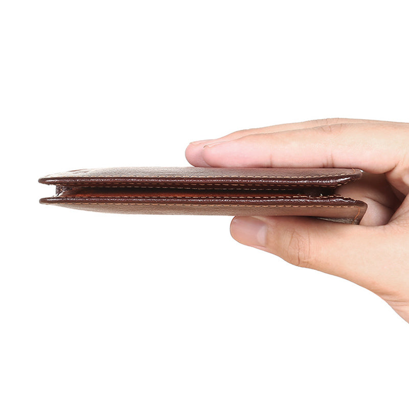 Men's Wallet RFID-Blocking Slim PU Leather