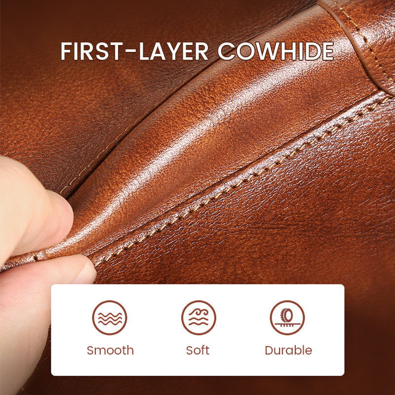 Men's Wallet RFID-Blocking Slim PU Leather