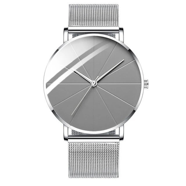 Men's Watch Stainless Steel 37mm Comfortable Strap
