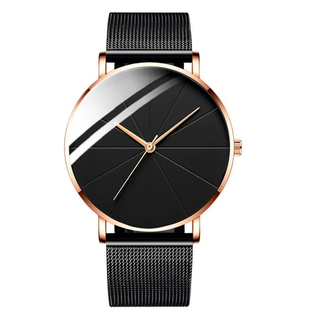 Men's Watch Stainless Steel 37mm Comfortable Strap