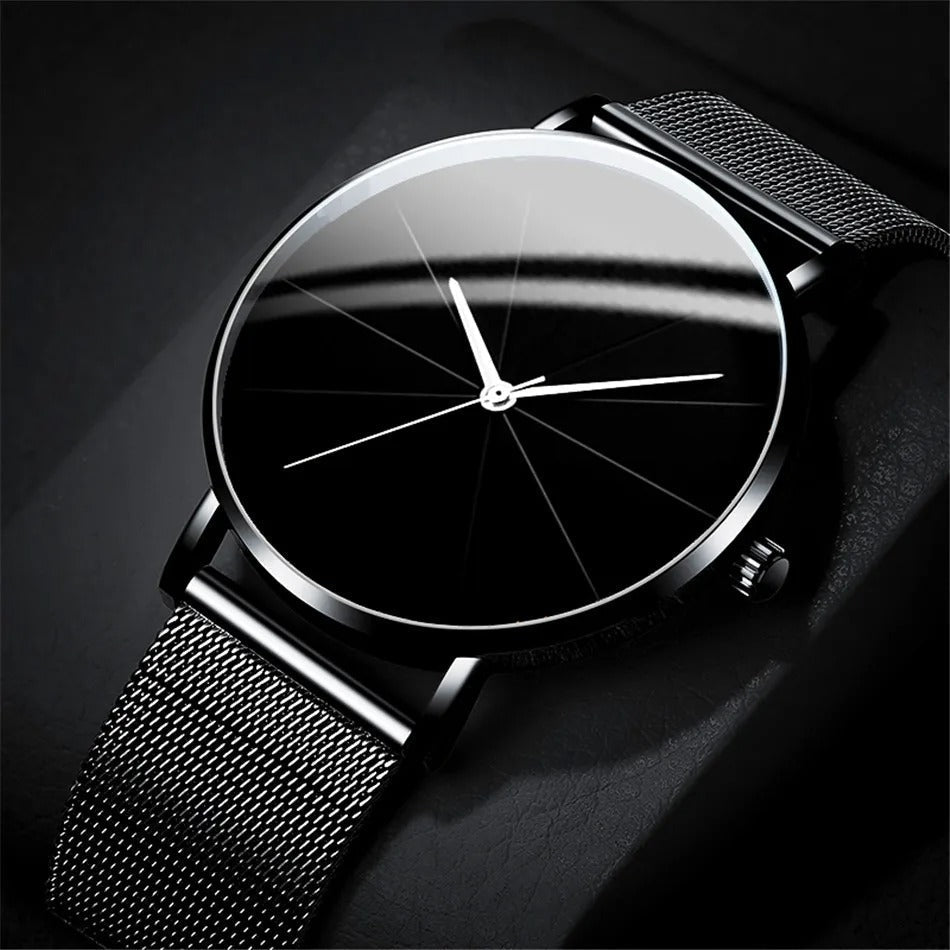 Men's Watch Stainless Steel 37mm Comfortable Strap