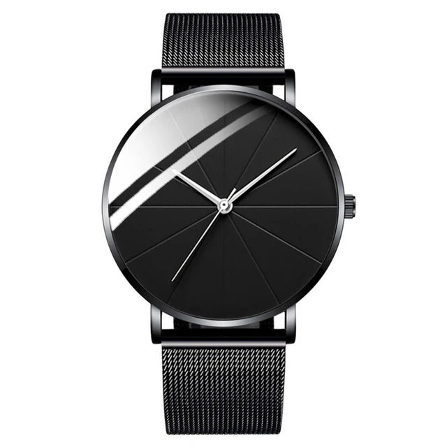 Men's Watch Stainless Steel 37mm Comfortable Strap