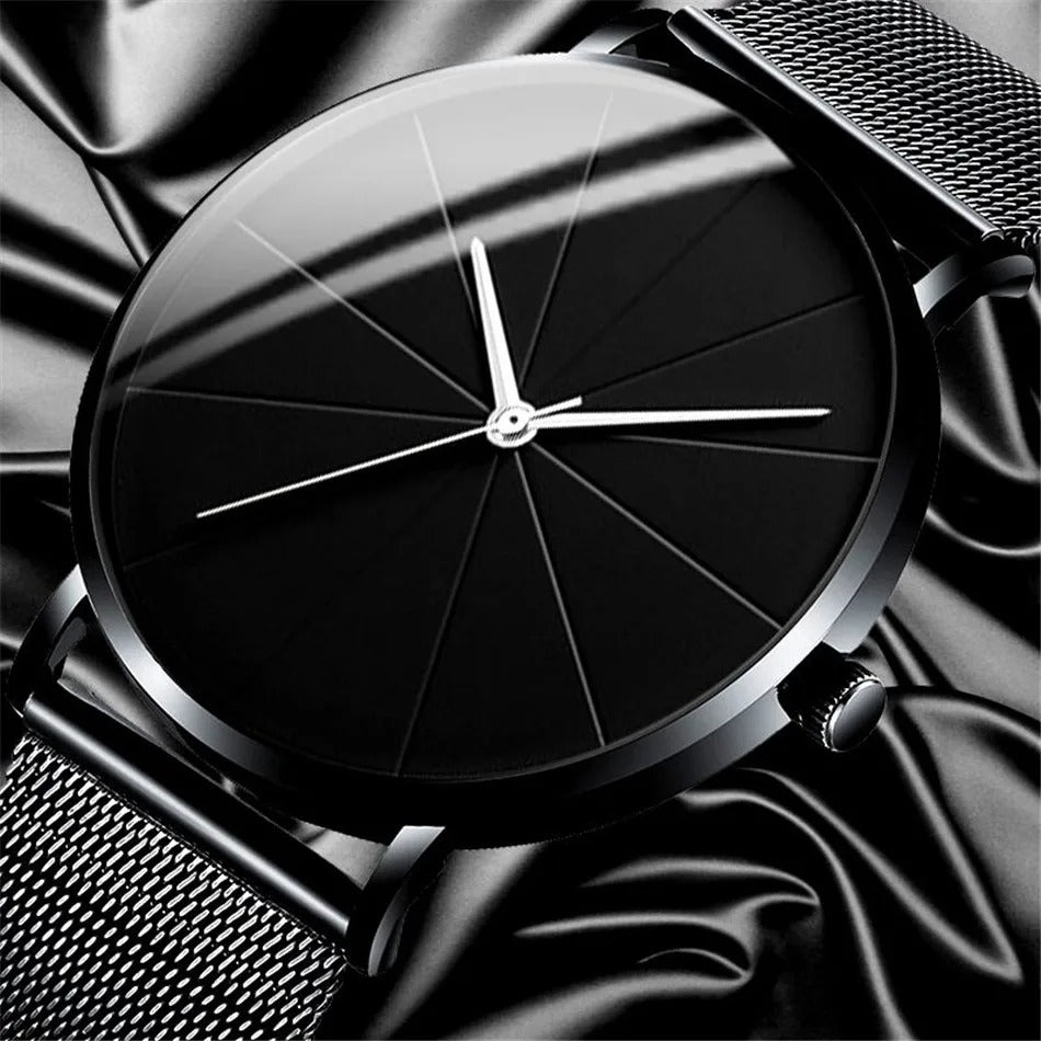 Men's Watch Stainless Steel 37mm Comfortable Strap