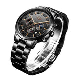 Men's Watch Stainless Steel Mineral Glass 30M Water Resistant