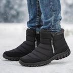 Men's Winter Boots Waterproof Anti-Slip Sole Side Zipper