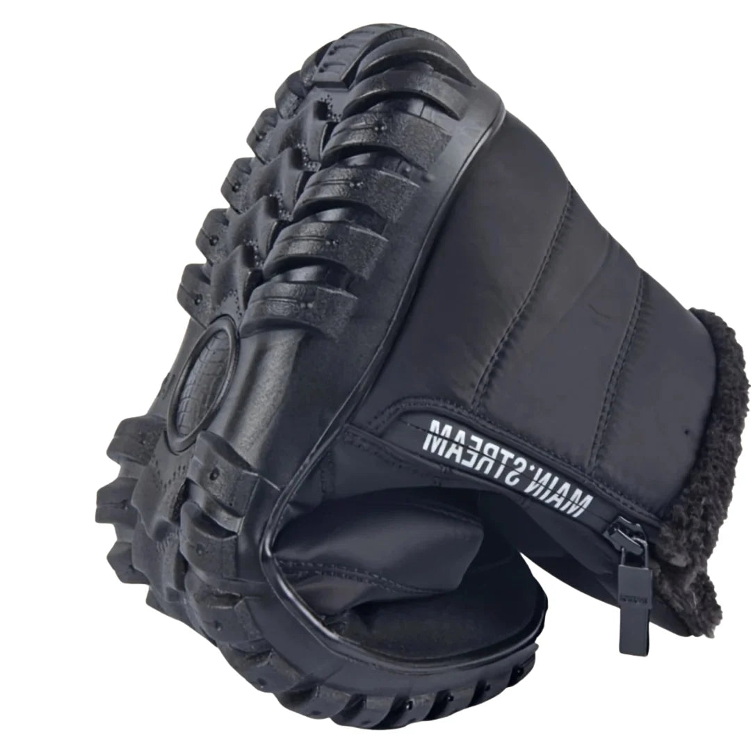 Men's Winter Boots Waterproof Anti-Slip Sole Side Zipper