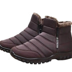 Men's Winter Boots Waterproof Anti-Slip Sole Side Zipper