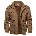 Men's Winter Jacket Insulated Hooded Roomy Fit