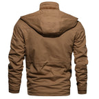 Men's Winter Jacket Insulated Hooded Roomy Fit