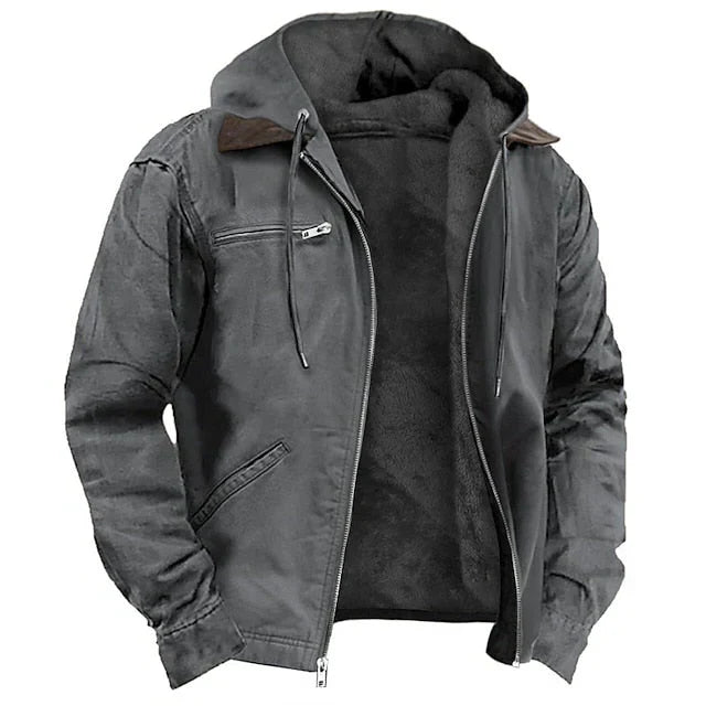 Men's Winter Jacket Tailored Fit Insulated & Wind-Resistant
