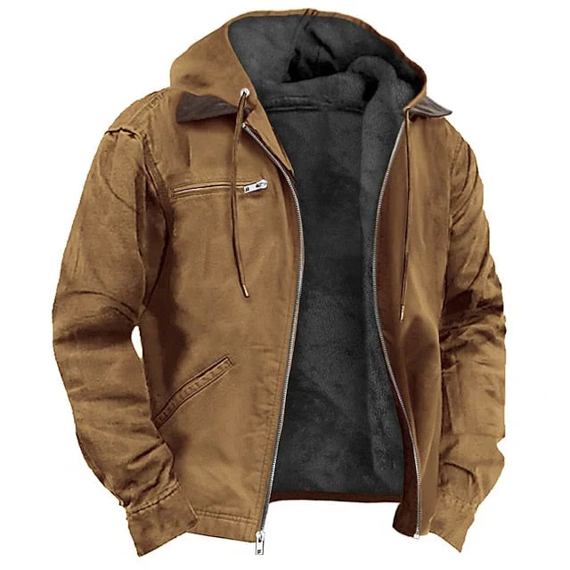 Men's Winter Jacket Tailored Fit Insulated & Wind-Resistant