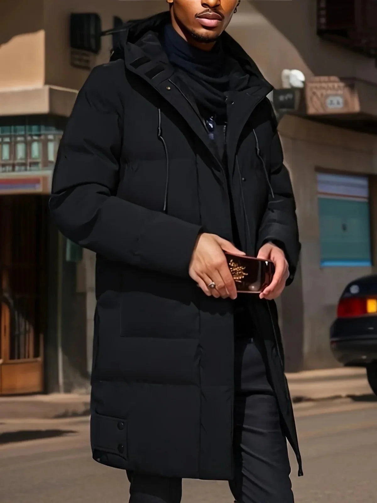 Men's Winter Jacket Water-Resistant & Breathable Insulated