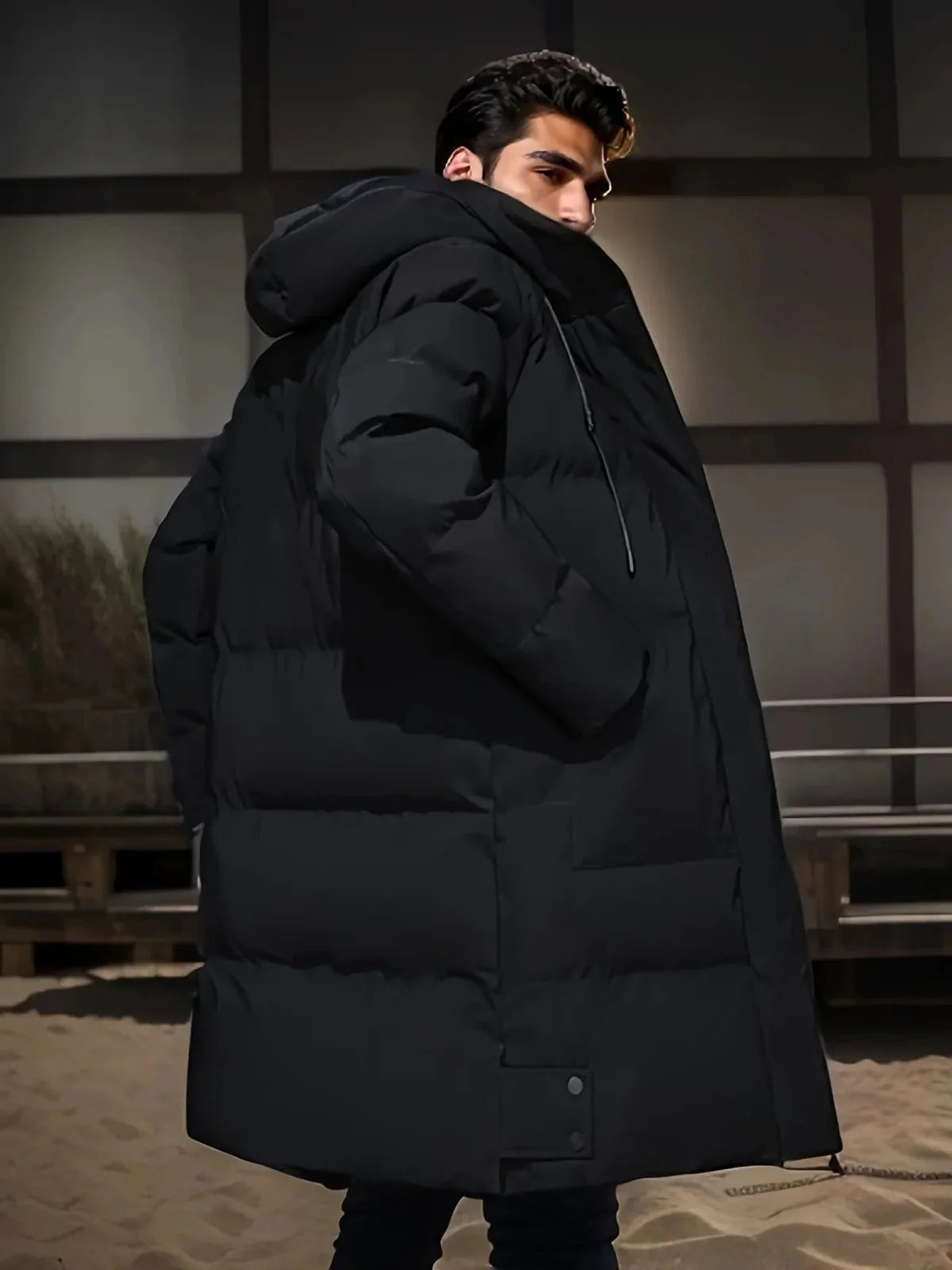 Men's Winter Jacket Water-Resistant & Breathable Insulated