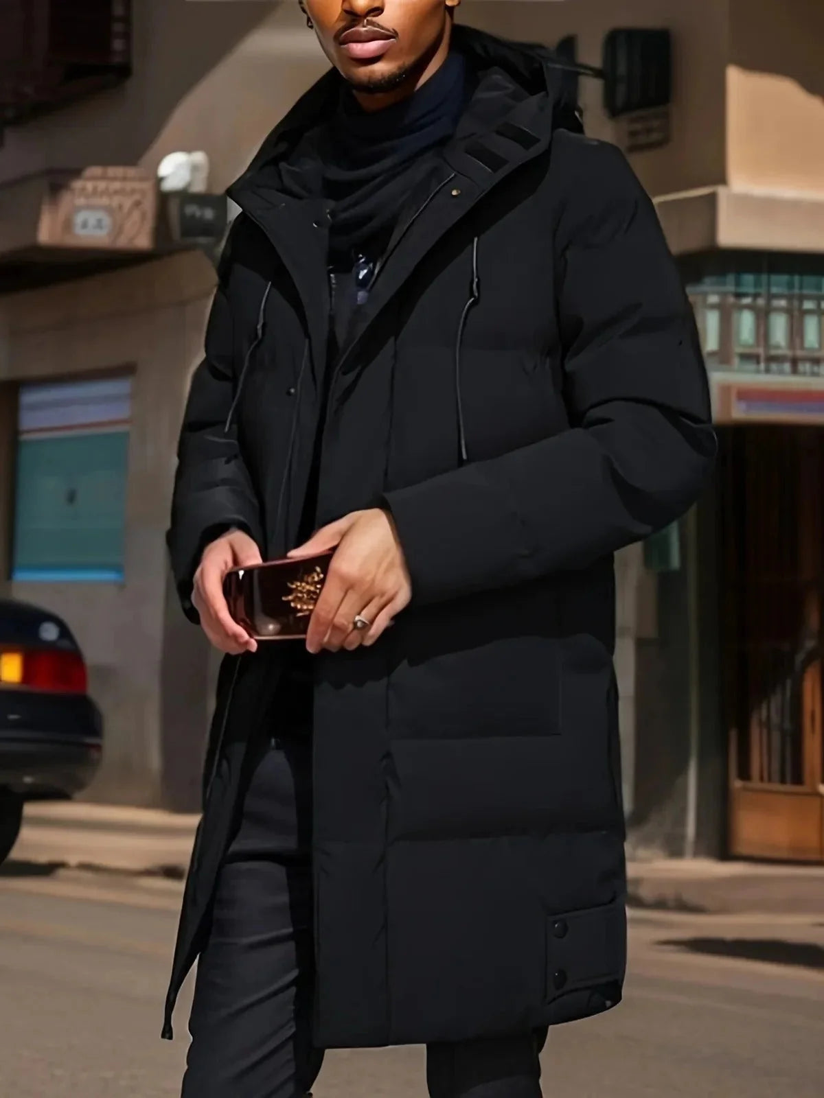 Men's Winter Jacket Water-Resistant & Breathable Insulated