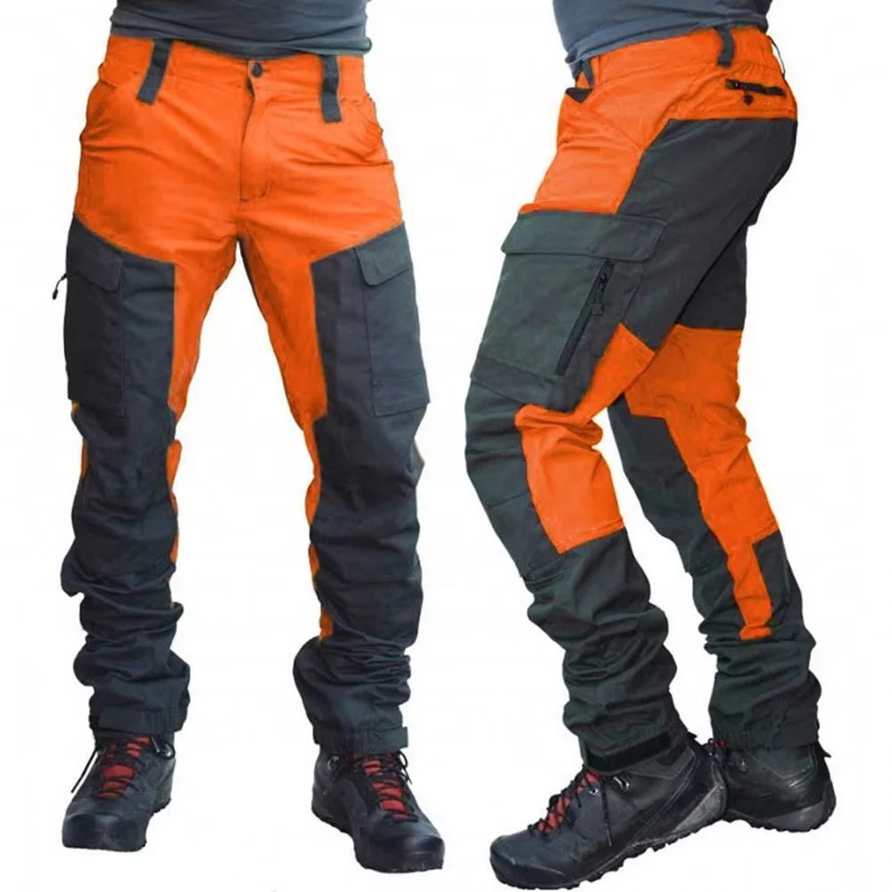 Men's Work Cargo Pants Weatherproof Deep Pockets