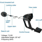 Metal Detector Waterproof Coil & Adjustable Stem