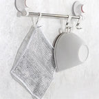 Metal Mesh Scrubber Scratch-Free & Quick-Drying