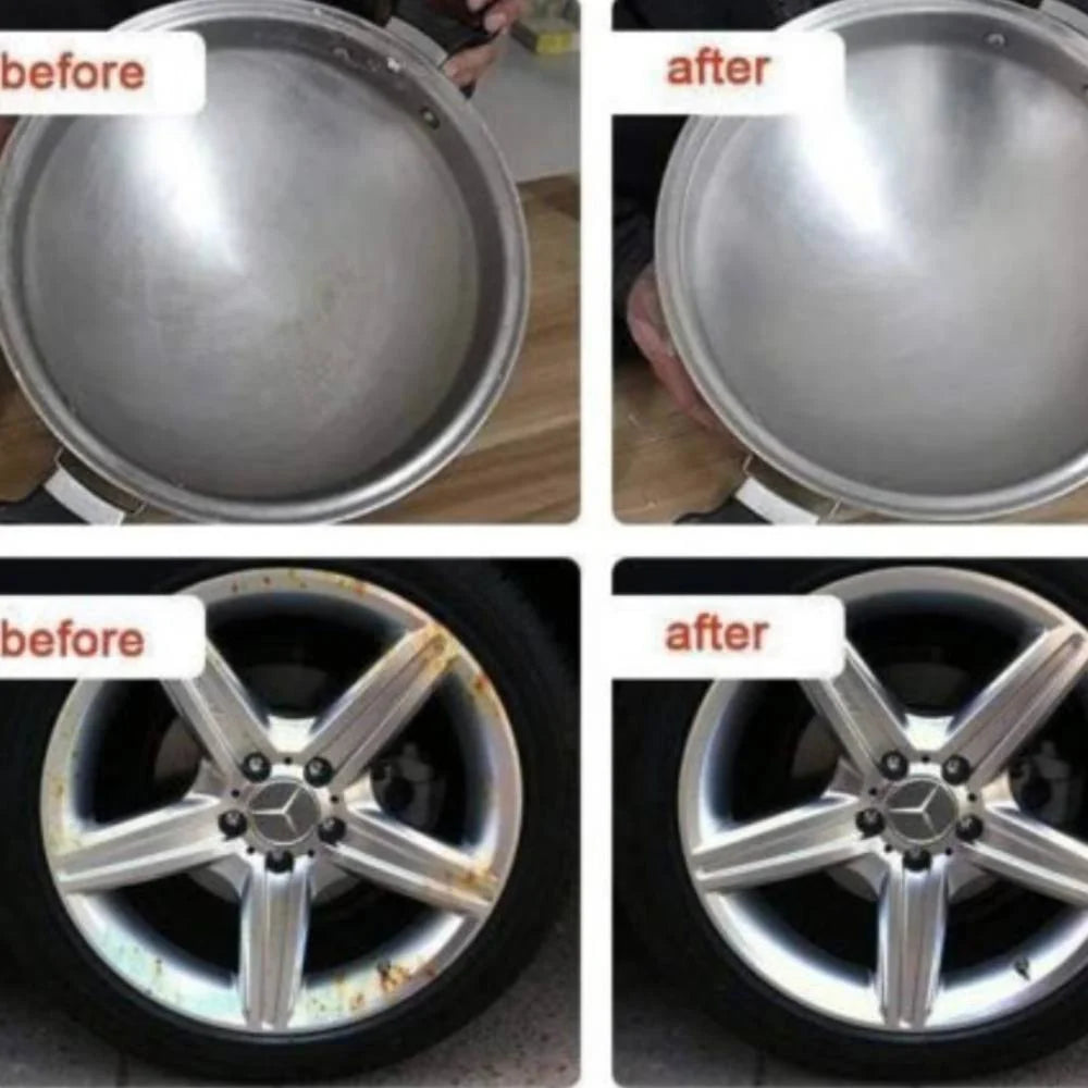 Metal Polish Paste Restores Shine & Removes Rust