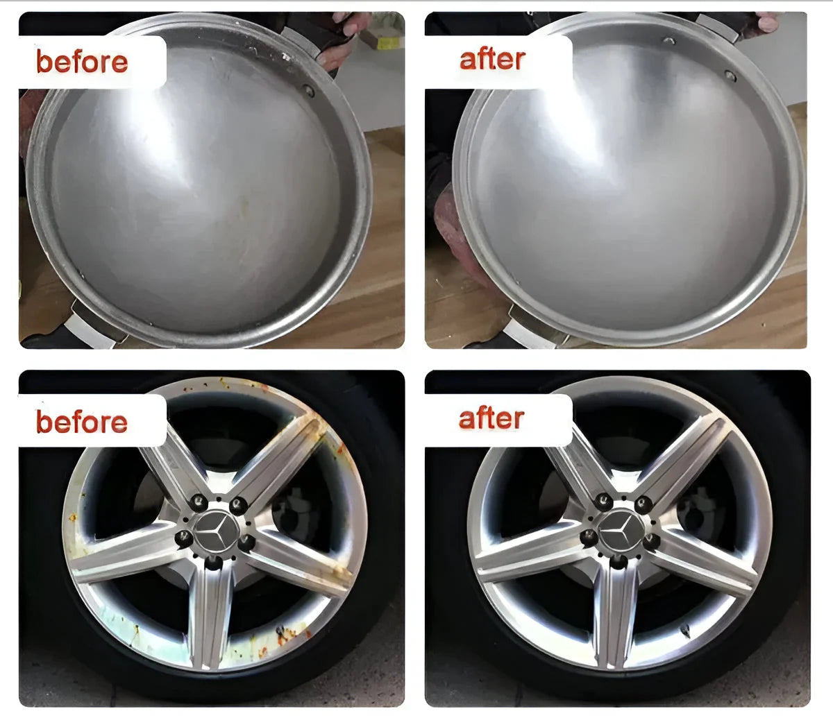Metal Polish Paste Scratch Removal Stainless Steel & Brass