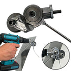 Metal Sheet Cutter Attachment Hardened Steel Blades Blade Guard