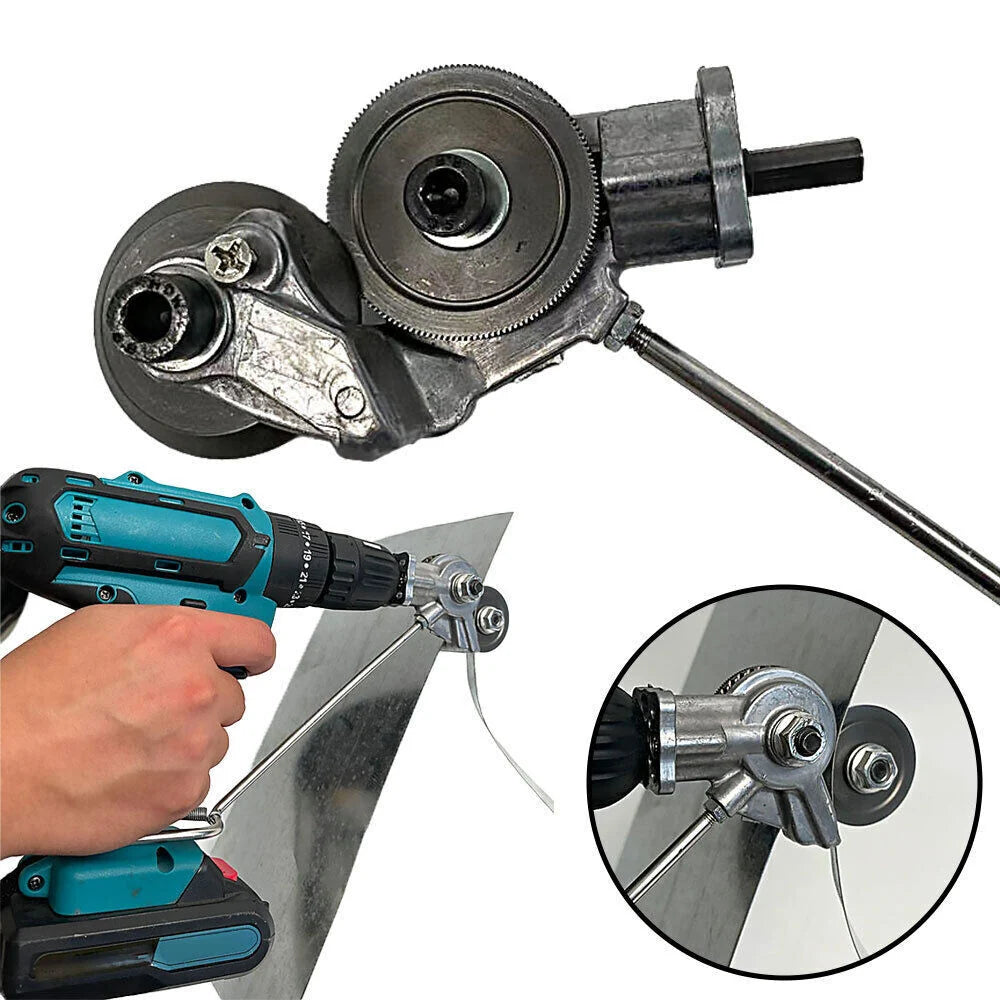 Metal Sheet Cutter Attachment Hardened Steel Blades Blade Guard