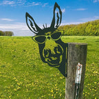 Metal Wall Art Farm Animal Handmade Rust Resistant