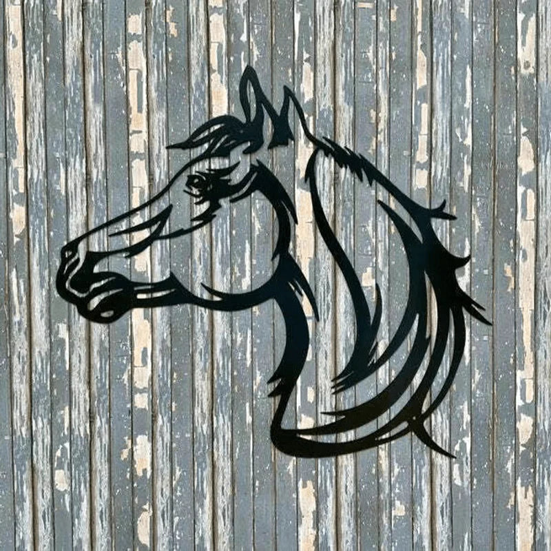 Metal Wall Art Farm Animal Handmade Rust Resistant