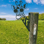 Metal Wall Art Farm Animal Handmade Rust Resistant