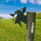 Metal Wall Art Farm Animal Handmade Rust Resistant