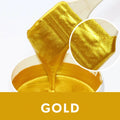 Metallic Paint Gold & Silver Water-Based Brush Included