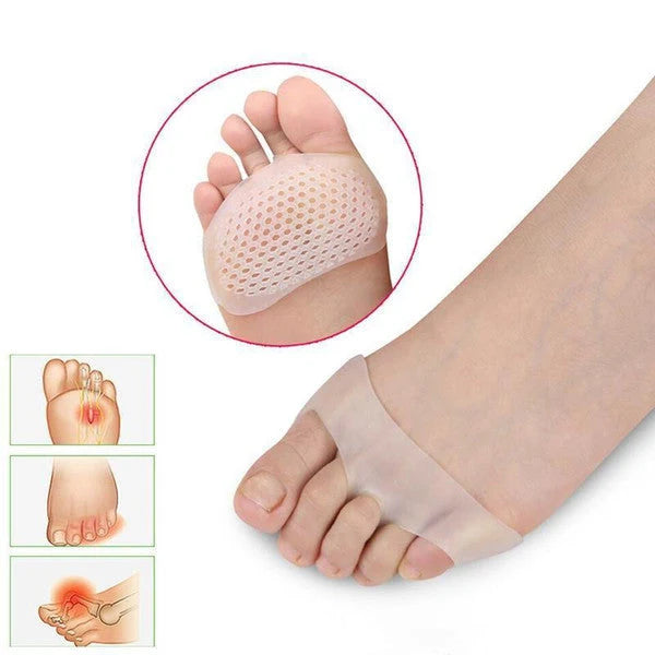 Metatarsal Gel Pads Ventilated Adhesive Fabric Backing