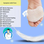 Metatarsal Gel Pads Ventilated Adhesive Fabric Backing