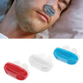 Micro-CPAP Device Compact Noise-Cancelling Comfortable Nasal Seal
