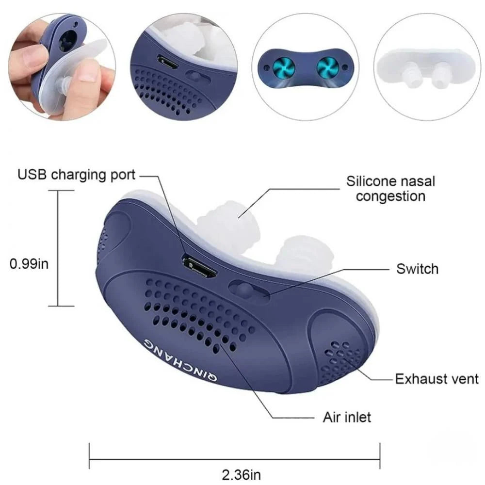Micro CPAP Device Hoseless Whisper-Quiet Portable