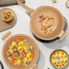 Micro-Pressure Non-Stick Electric Wok (Dishwasher-Safe)