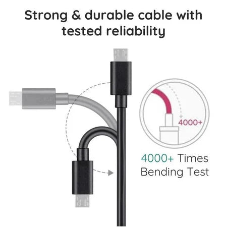 Micro USB Cable 10-Foot Fast Charging & Data Transfer