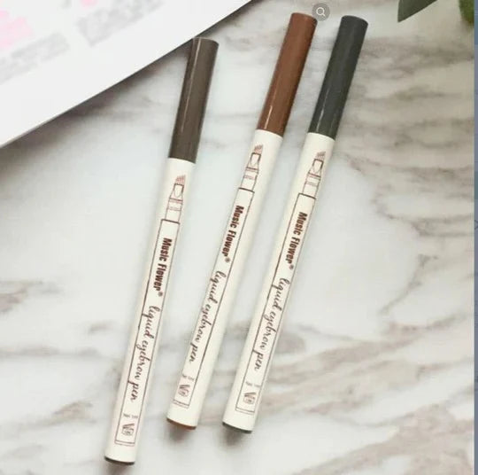 Microblading Pen Multi-Tip Hair-Stroke Waterproof Smudge-Resistant