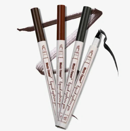 Microblading Pen Waterproof Smudge-Proof Four Fine Tips