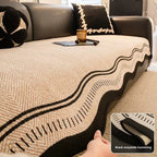 Microfiber Anti-Slip Machine-Washable Sofa Cover