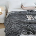 Microfiber Blanket Plush Thermal Insulating Machine Washable