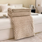 Microfiber Blanket Plush Thermal Insulating Machine Washable