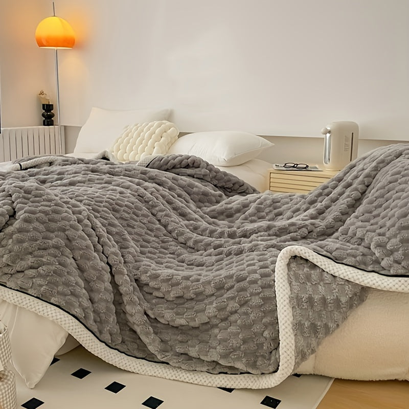 Microfiber Blanket Velvet Soft Lightweight Breathable