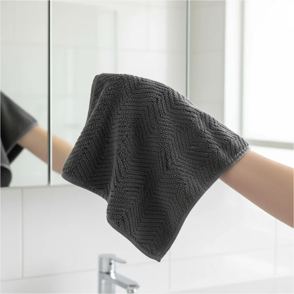 Microfiber Cleaning Cloth Quick-Dry & Streak-Free Holds 27 Fl Oz