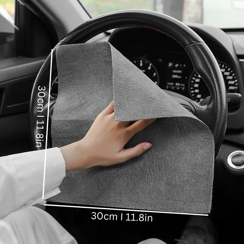 Microfiber Cleaning Cloths Lint-Free & Streak-Free Machine-Washable