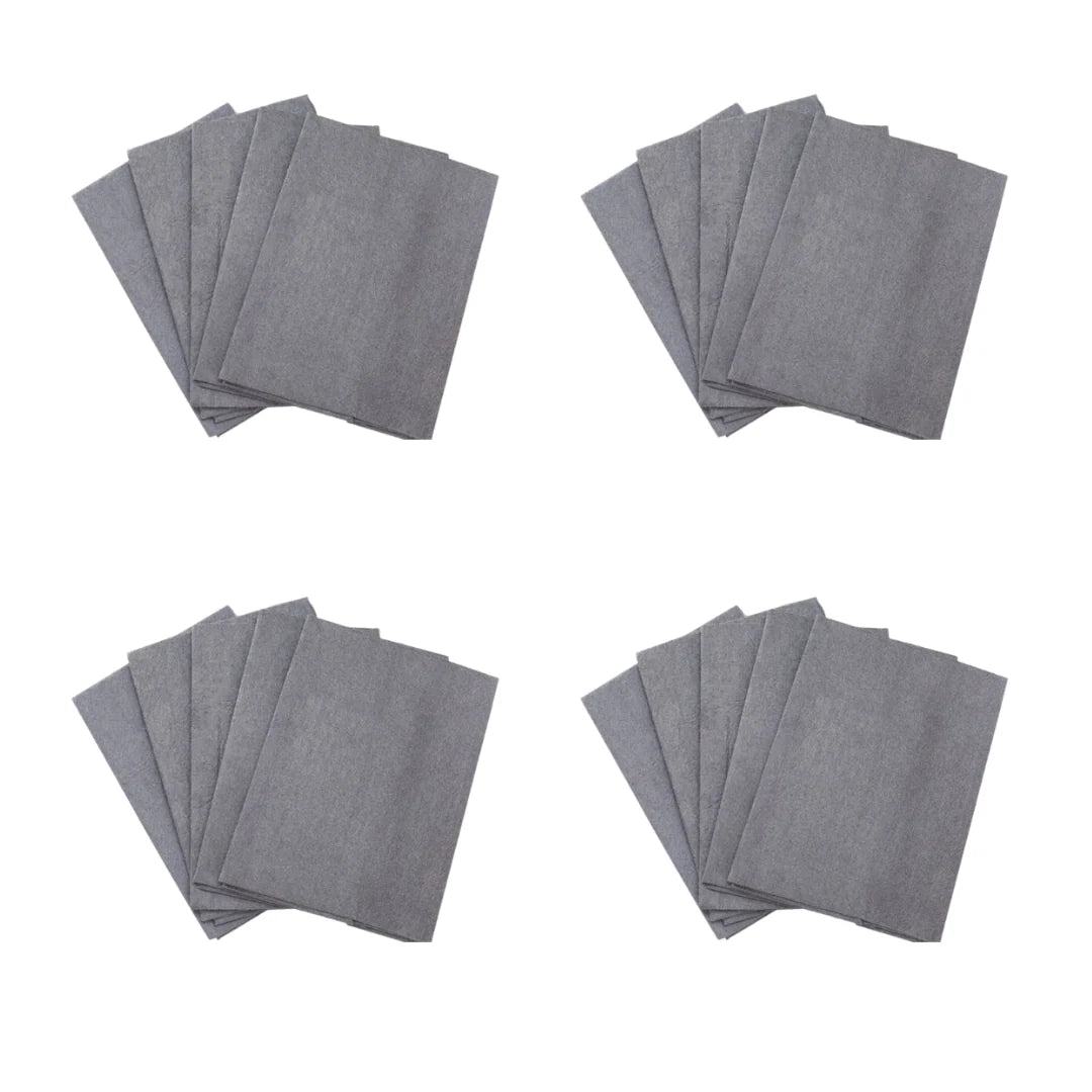 Microfiber Cleaning Cloths Lint-Free & Streak-Free Machine-Washable