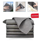 Microfiber Cleaning Cloths Streak-Free & Lint-Free Set of 6