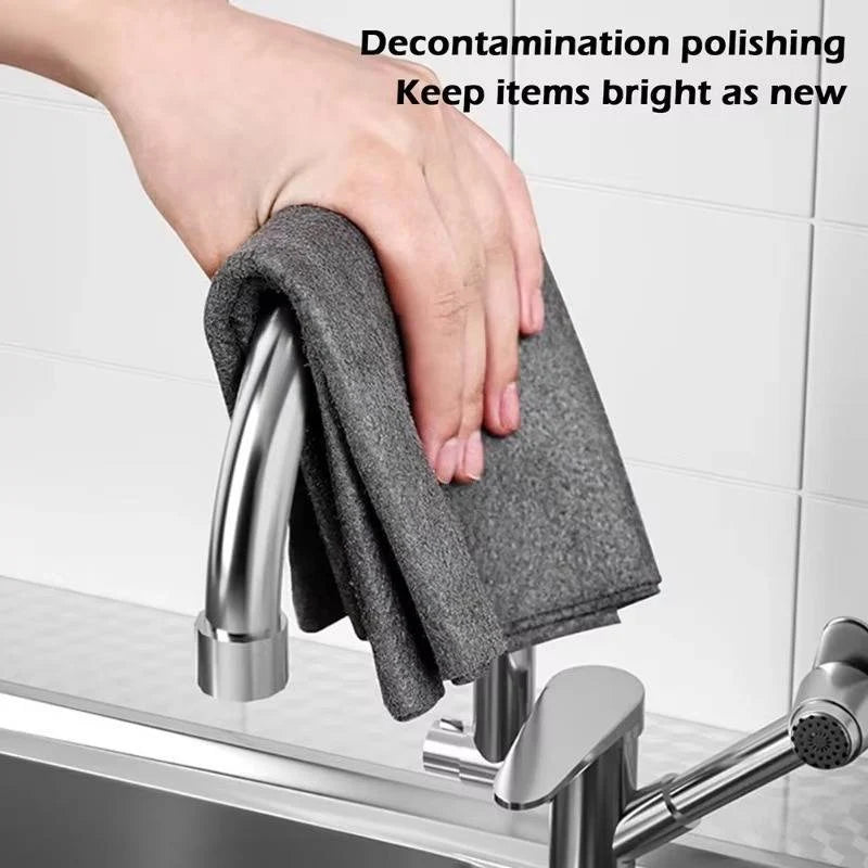 Microfiber Cleaning Cloths Ultra-Absorbent Lint-Free Set of 10