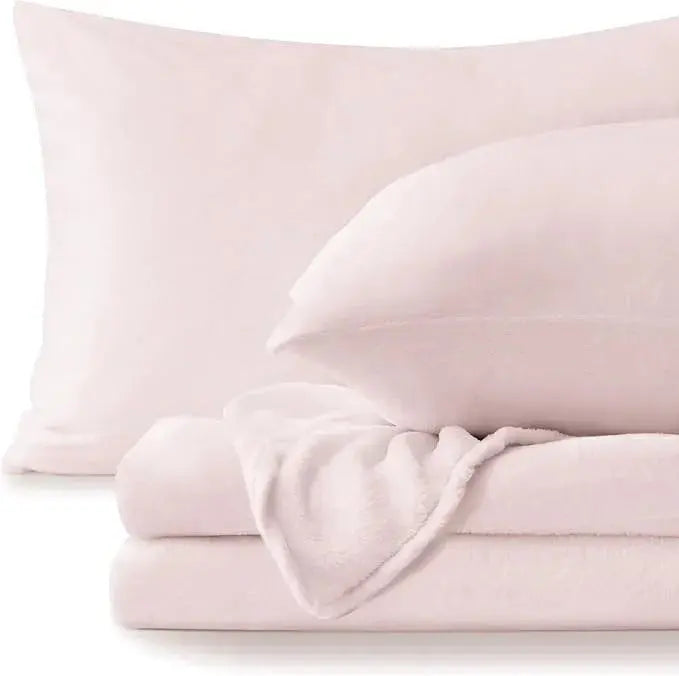 Microfiber Flannel Bedding Set Deep Pocket Set of 3