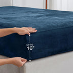 Microfiber Flannel Bedding Set Deep Pocket Set of 3